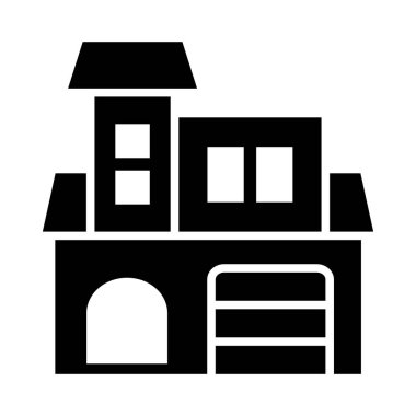 Kişisel ve Ticari Kullanım İçin Modern Ev Vektörü Glyph Simgesi