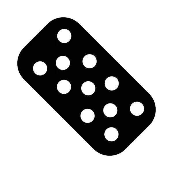 Sponge Vector Glyph Icon Für Den Persönlichen Und Kommerziellen Gebrauch — Stockvektor