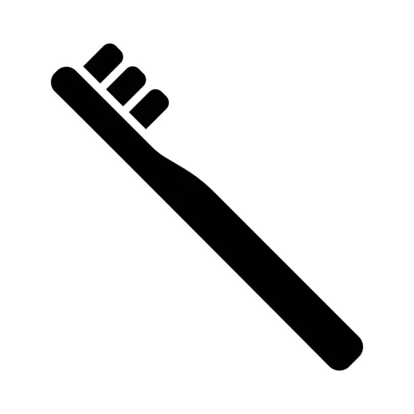 Icône Vectorielle Glyphe Brosse Dents Pour Usage Personnel Commercial — Image vectorielle