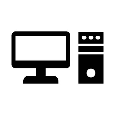 Kişisel ve Ticari Kullanım İçin Bilgisayar Vektörü Kabartma Simgesi