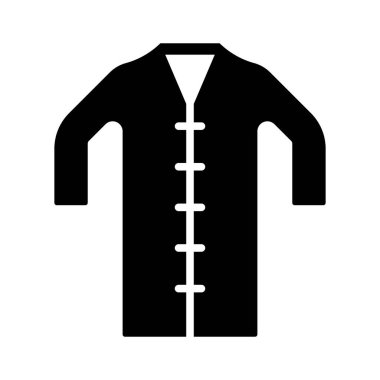 Kişisel ve ticari kullanım için Laboratuvar Önlüğü Vektör Kabartma Simgesi