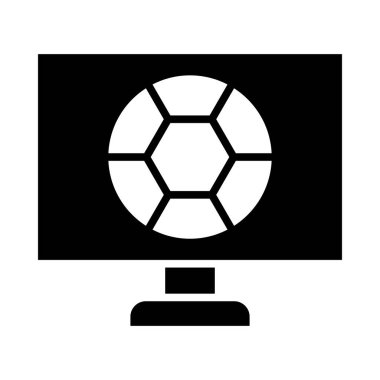 Kişisel ve Ticari Kullanım İçin Futbol Maçı Vektör Sembolü