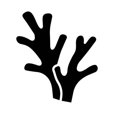 Kişisel ve ticari kullanım için Mercan Resifi Vektör Kabartma Simgesi