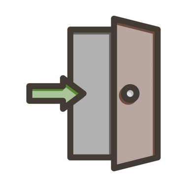 Giriş Kalın Çizgisi Kişisel ve Ticari Kullanım İçin Renklerle Dolu