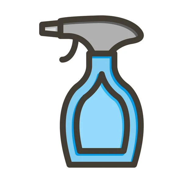 個人的および商業的使用のための液体太い線充填色の洗浄 — ストックベクタ