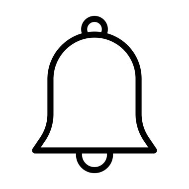 Bildirimler Kişisel ve Ticari Kullanım için Kalın Satır Simgesi