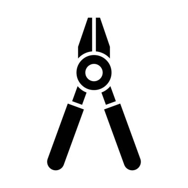 Kişisel ve Ticari Kullanım İçin Tel Kesiciler Vektör Kabartma Simgesi