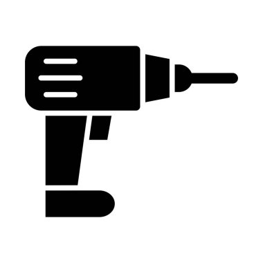 Kişisel ve ticari kullanım için sondaj vektörü kabartma simgesi