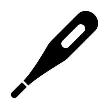 Kişisel ve ticari kullanım için termometre vektör kabartma simgesi