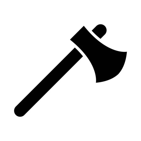 Beil Vector Glyph Icon Für Den Persönlichen Und Kommerziellen Gebrauch — Stockvektor