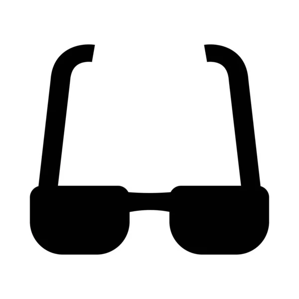 Brille Vector Glyph Icon Für Den Persönlichen Und Kommerziellen Gebrauch — Stockvektor