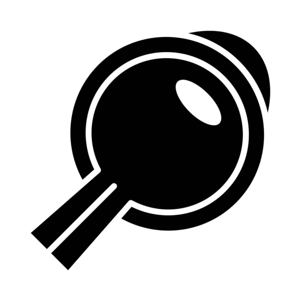 Eye Vector Glyph Icon Personal Commercial Use — Stock Vector