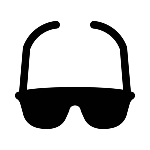 Sonnenbrillen Vector Glyph Icon Für Den Persönlichen Und Kommerziellen Gebrauch — Stockvektor