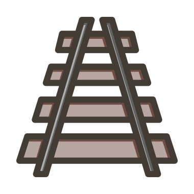 Tren Rayları Kişisel ve Ticari Kullanım İçin Renklerle Dolu