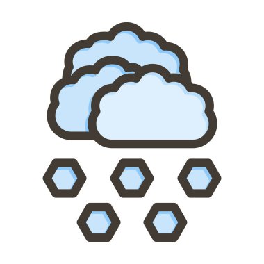 Dolu Kalın Çizgisi Kişisel ve Ticari Kullanım İçin Renklerle Dolu