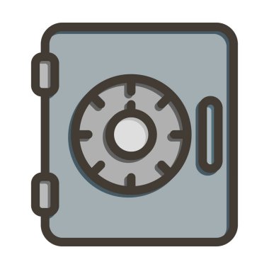 Dolap Kalın Çizgisi Kişisel ve Ticari Kullanım İçin Renklerle Dolu