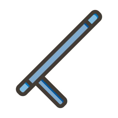 Polis Çubuğu Çizgisi Kişisel ve Ticari Kullanım İçin Renklerle Dolu