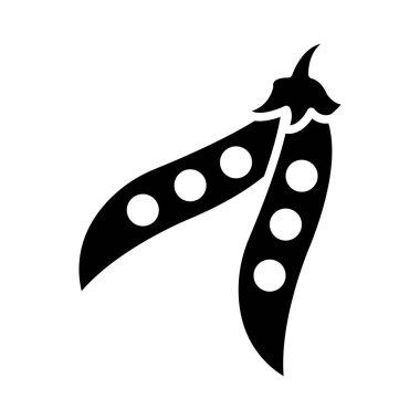 Kişisel ve Ticari Kullanım için Bezelye Vektörü Kabartma Simgesi