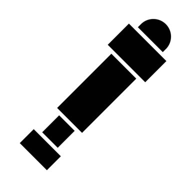 Kişisel ve Ticari Kullanım İçin Spyglass Vektör Glyph Simgesi