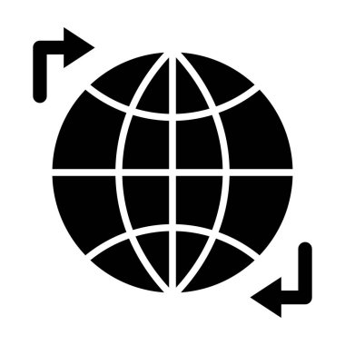Kişisel ve Ticari Kullanım İçin Dünya Çapında Vektör Sembolü