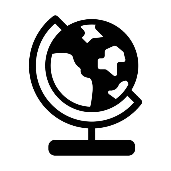 Geography Vector Glyph Icon Für Den Persönlichen Und Kommerziellen Gebrauch — Stockvektor