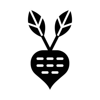 Kişisel ve ticari kullanım için şalgam vektörü kabartma simgesi