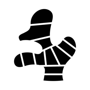 Kişisel ve ticari kullanım için Ginger Vektör Glyph Simgesi