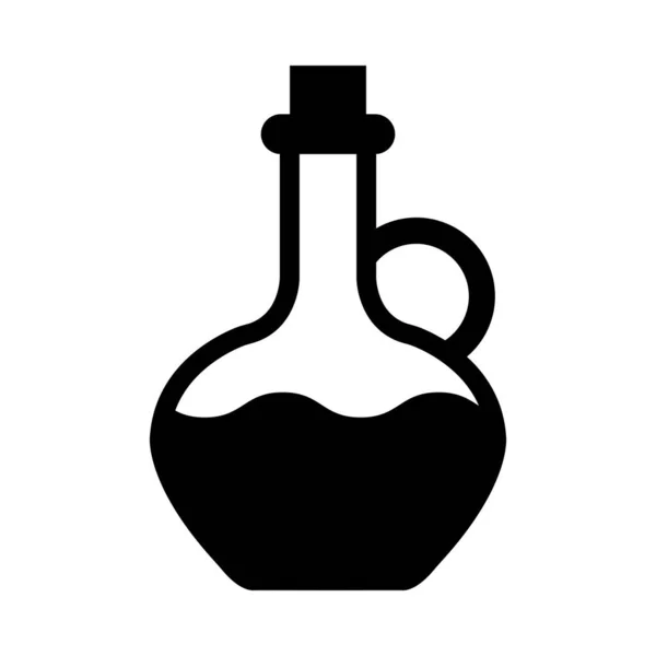 Ikona Wektora Oliwy Oliwek Użytku Osobistego Handlowego — Wektor stockowy