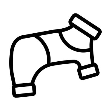 Kişisel ve ticari kullanım için Kalın Çizgi Simgesi