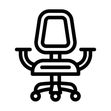 Kişisel ve ticari kullanım için Kürsü Vektörü Kalın Çizgi Simgesi