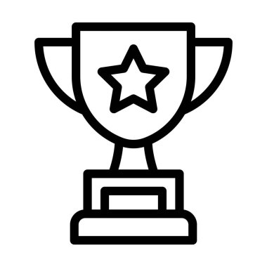 Kişisel ve ticari kullanım için Ganimet Vektörü Kalın Çizgi Simgesi