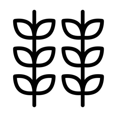 Kişisel ve ticari kullanım için Tarım Vektörü Kalın Çizgi Simgesi