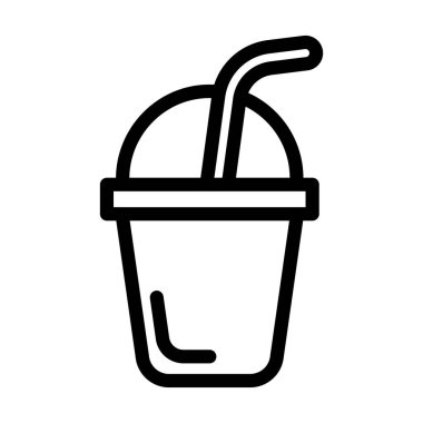 Kişisel ve ticari kullanım için Vektör Kalın Çizgi Simgesi İç