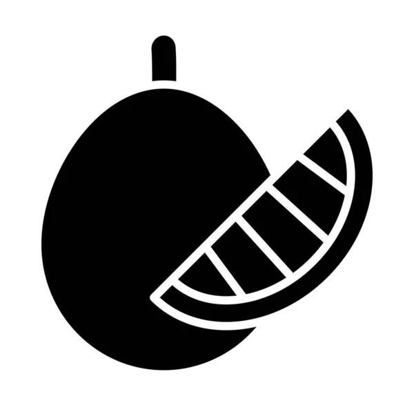 Pomelo Vector Glyph Icon Personal Commercial Use — 스톡 벡터