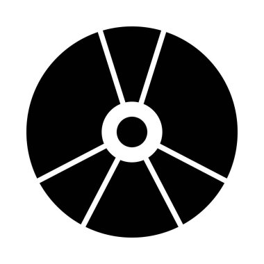 Kişisel ve Ticari Kullanım İçin Küçük Disk Vektörü Kabartma Simgesi