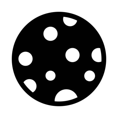 Kişisel ve ticari kullanım için Dolunay Vektörü Kabartma Simgesi