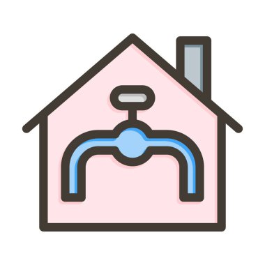 Su Aracı Kalın Çizgisi Kişisel ve Ticari Kullanım İçin Renklerle Dolu