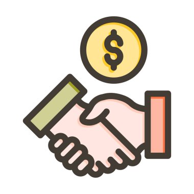 Kişisel ve ticari kullanım için renklerle dolu kalın bir anlaşma.