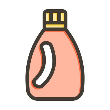 Deterjan Kalın Çizgisi Kişisel ve Ticari Kullanım İçin Renklerle Dolu