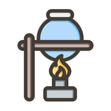 Yanan Kalın Çizgi Kişisel ve Ticari Kullanım İçin Renklerle Dolu