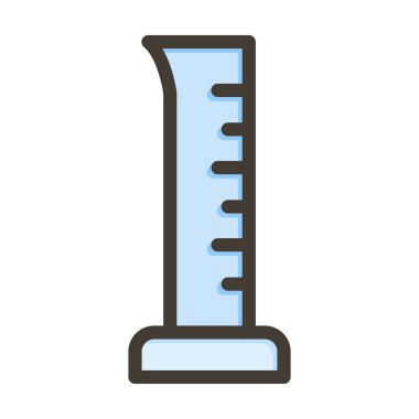 Mezuniyet Silindiri Kalın Çizgisi Kişisel ve Ticari Kullanım İçin Renkler Dolduruldu
