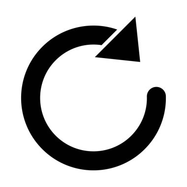 Kişisel ve Ticari Kullanım İçin Yeniden Vektör Kabartma Simgesi