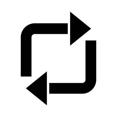 Kişisel ve Ticari Kullanım için Vektör Kabartma Simgesini Tekrarla