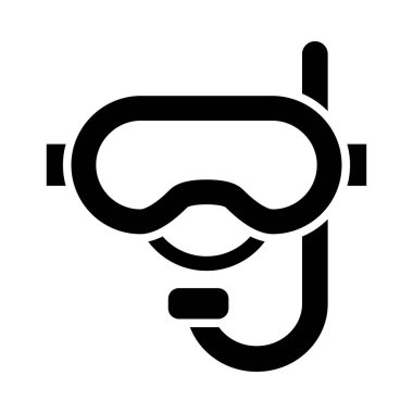 Kişisel ve Ticari Kullanım İçin Şnorkel Vektör Kabartma Simgesi