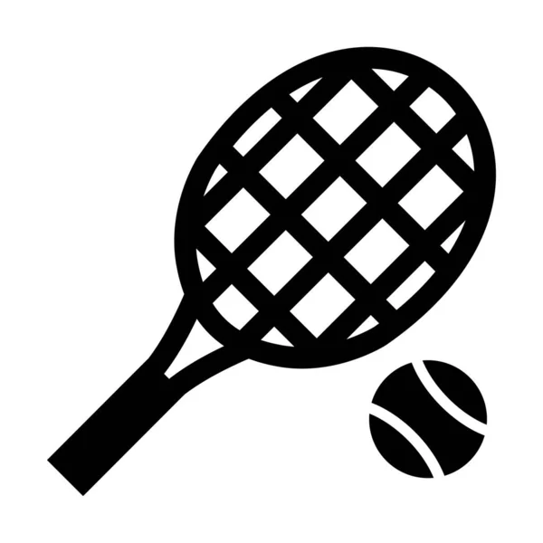 个人和商业用途的网球矢量图标 — 图库矢量图片