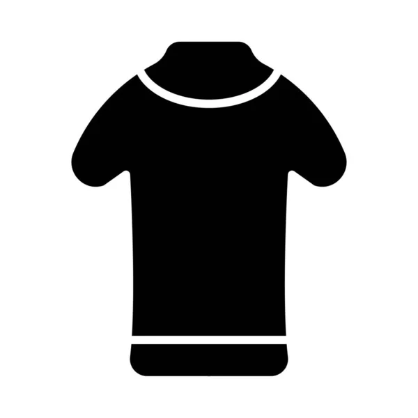 Jersey Vector Glyph Icon Para Uso Personal Comercial — Vector de stock