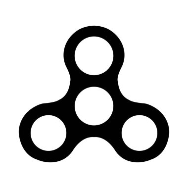 Kişisel ve ticari kullanım için Spinner Vector Glyph Simgesi