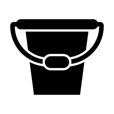 Kişisel ve Ticari Kullanım İçin Oyuncak Kovası Vektör Kabartma Simgesi