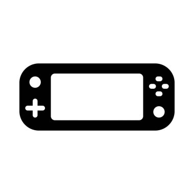 Kişisel ve ticari kullanım için Oyun Konsolu Vektör Kabartma Simgesi