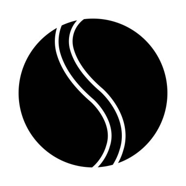 Kişisel ve ticari kullanım için Tenis Topu Vektör Sembolü